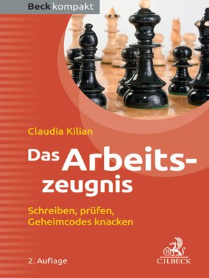 cover image of Das Arbeitszeugnis